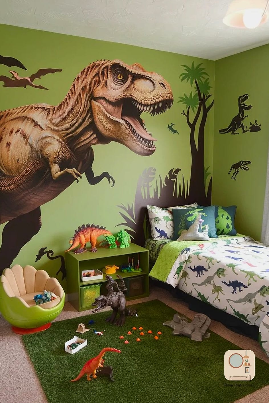 Dinosaur Themed Bedroom