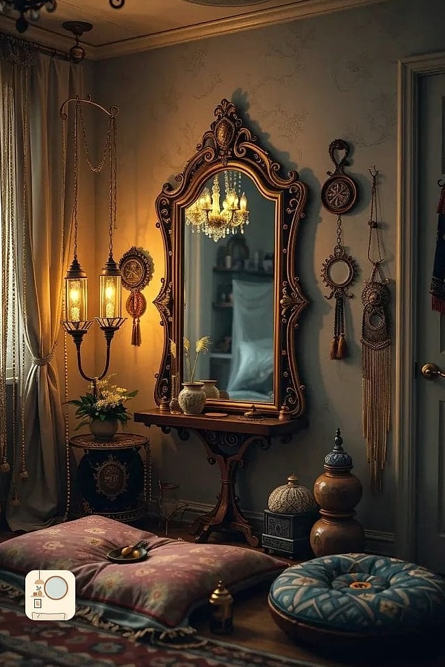 Display a Vintage Jewelry Box or Vanity Tray