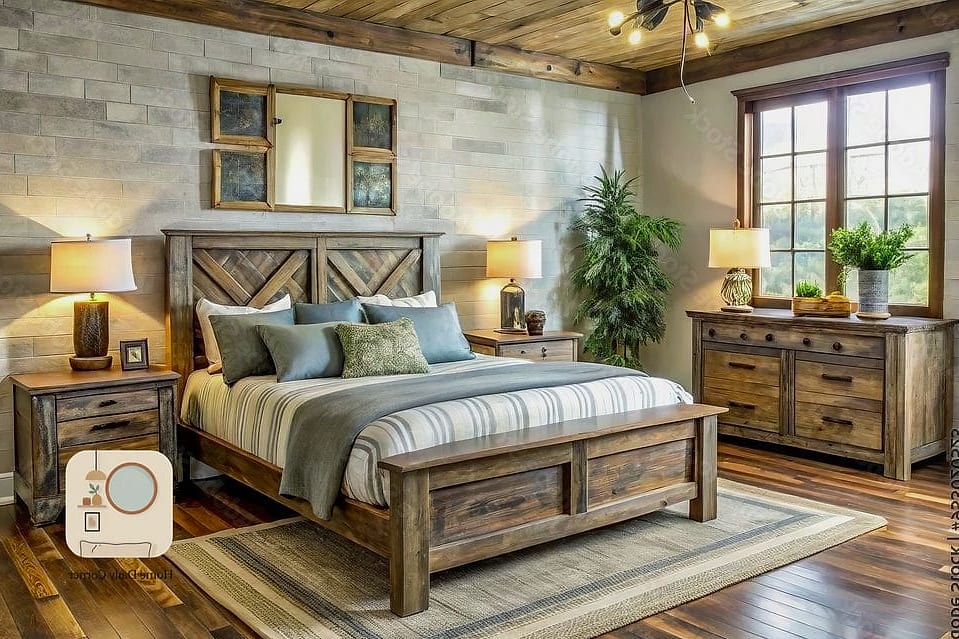 Distressed Wood Dresser