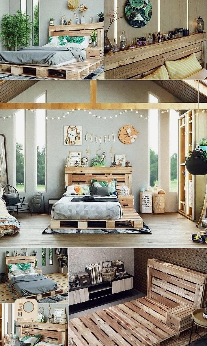 The DIY Board and Batten Headboard Wall