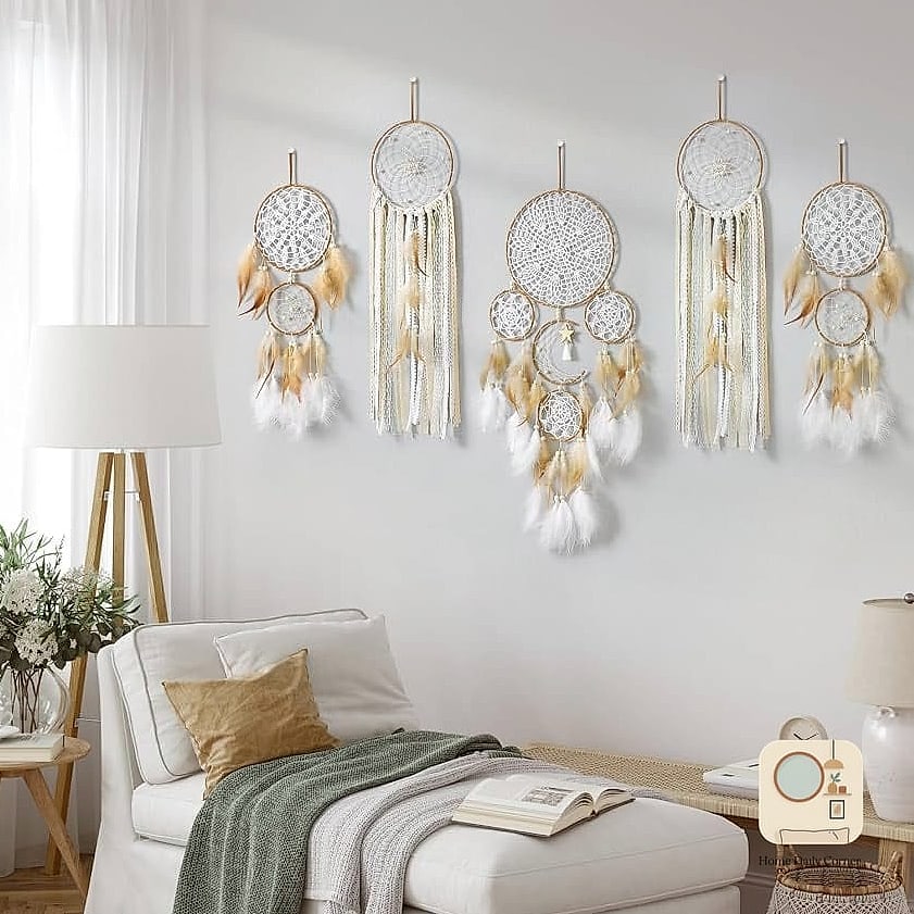 Dreamcatchers and Feather Accents