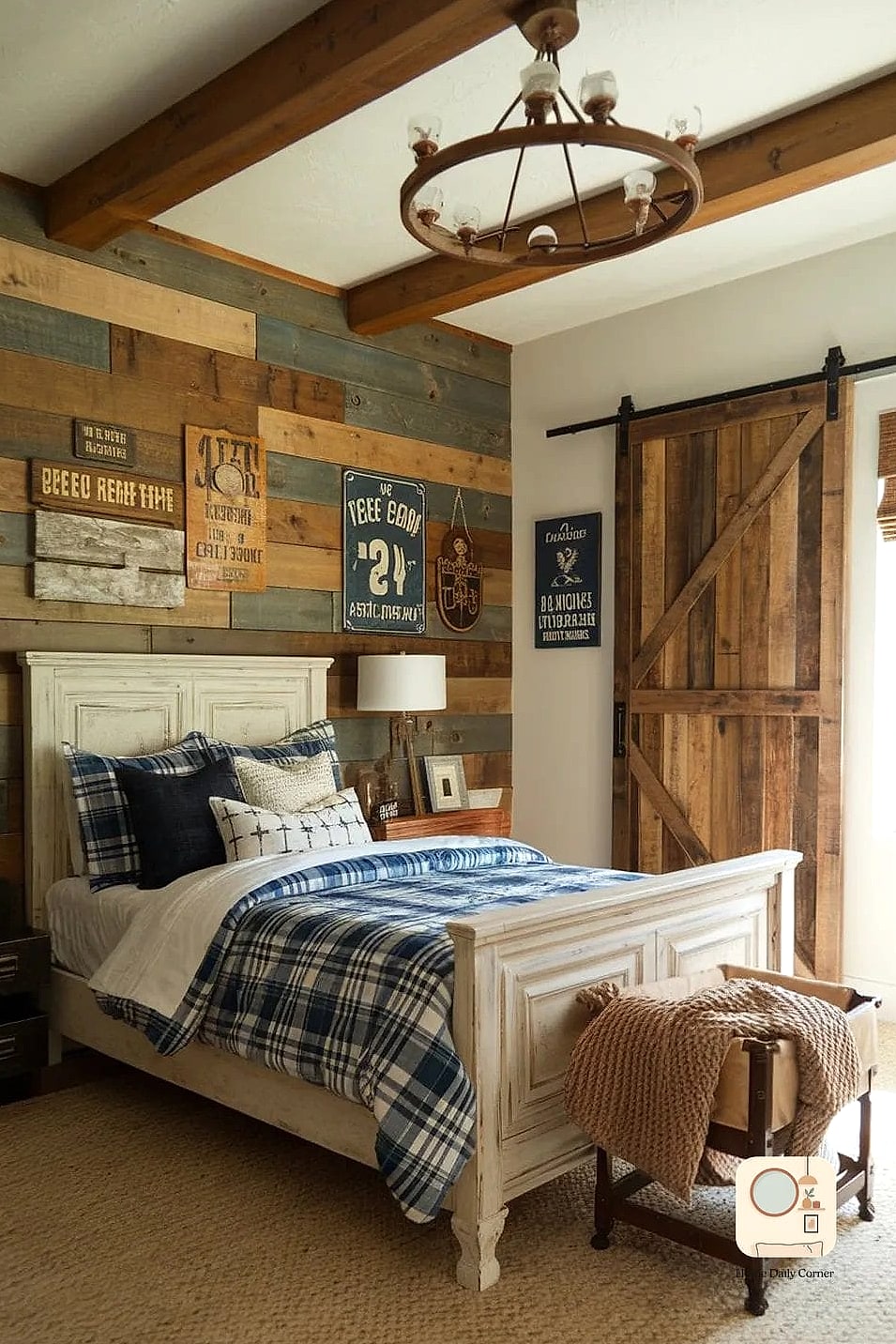 Farmhouse Style Boys Room