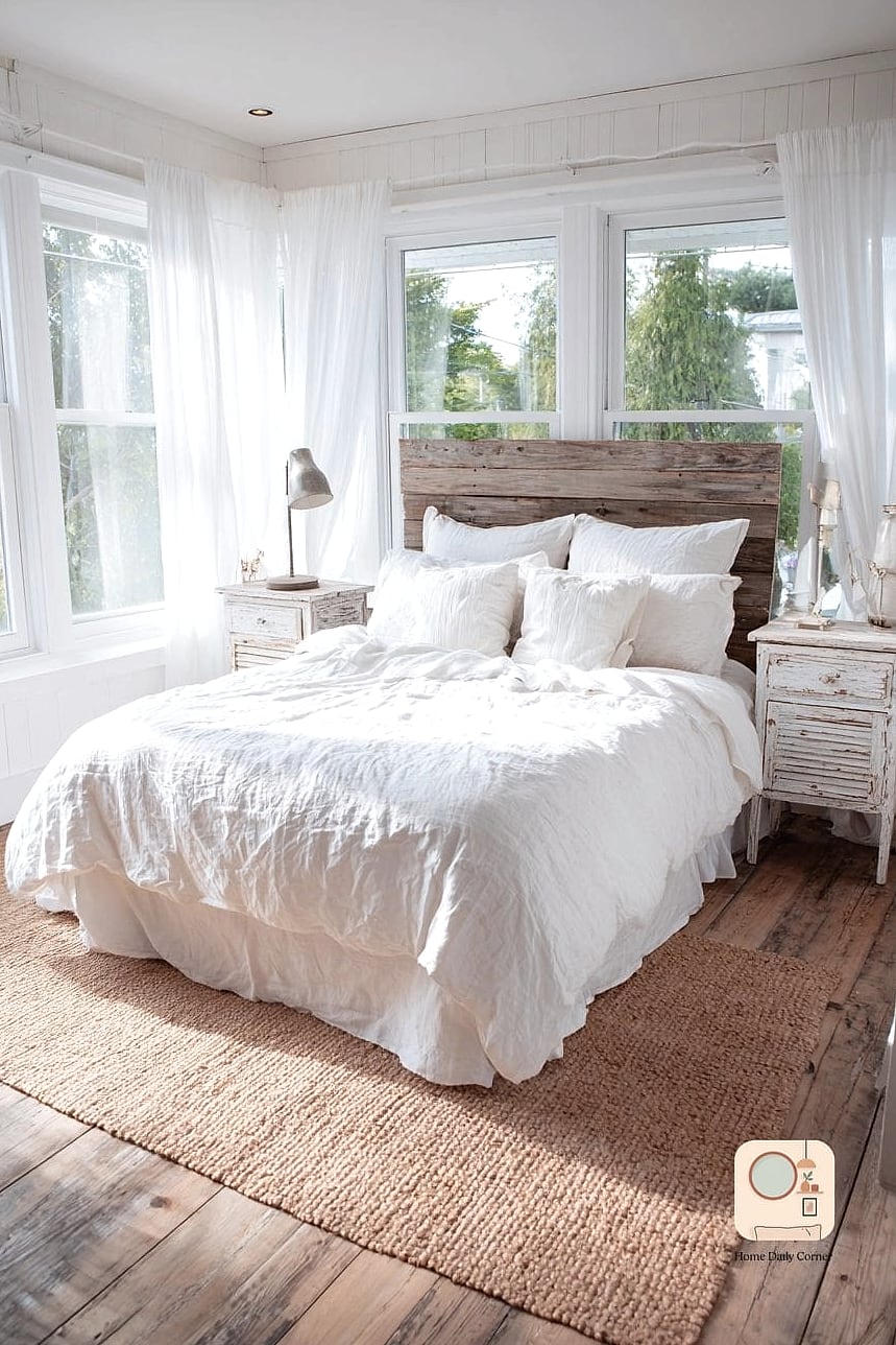 17 White Room Decor Bedroom Before and After Transformations to Inspire 7 Farmhouse Style White Bedroom Makeover