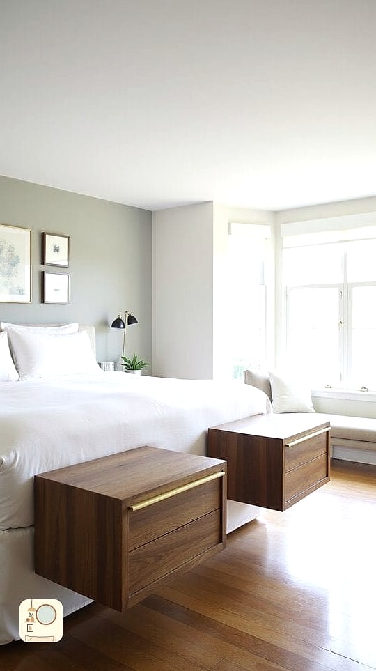 18 Stunning Room Ideas Bedroom Ideas for Every Budget 5 Floating Nightstands for Small Bedrooms