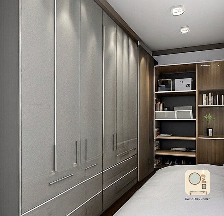 Floor-to-Ceiling Sliding Door Cupboard