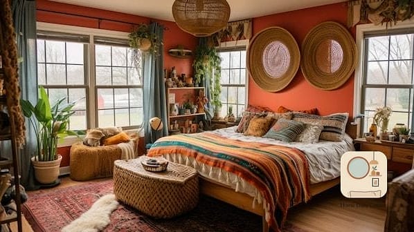 22 Beautiful Bohemian Bedroom Decor Inspiration Photos Worth Saving 5 A Gallery Wall of Mismatched Frames