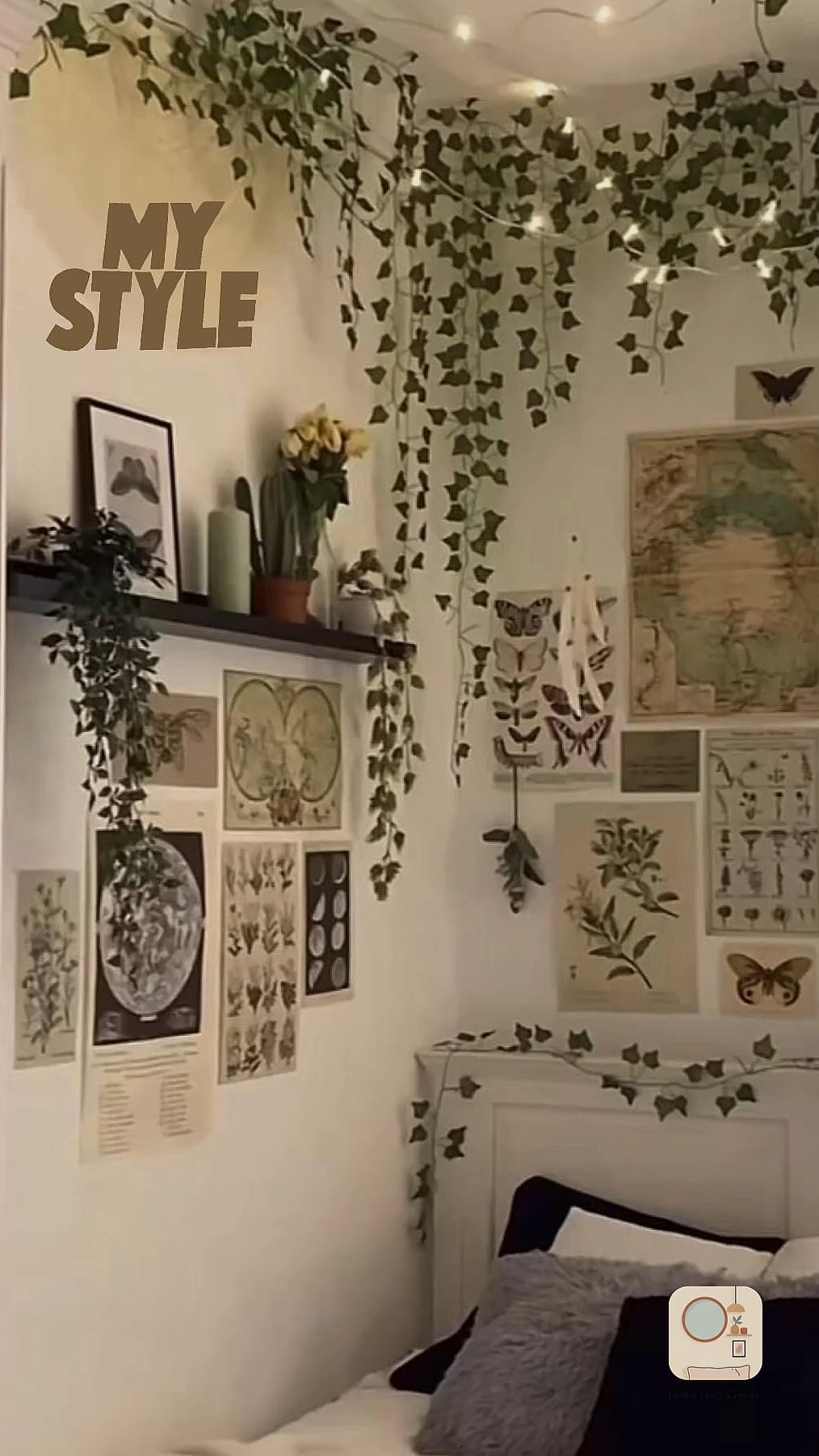 Gallery Wall Above the Bed