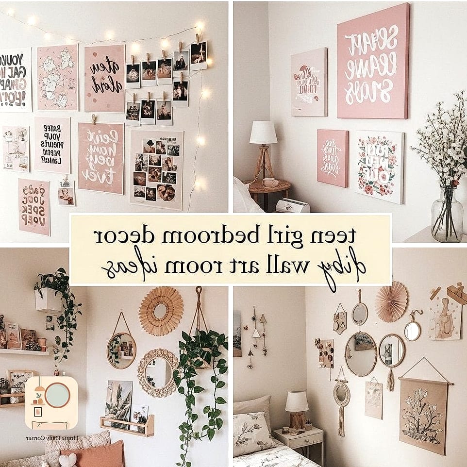 19 Teen Bedroom Decor Designs You Need to See Right Now 3 Gallery Wall of Mixed Prints and Photos