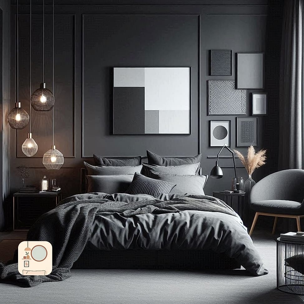 Grey with Black Accents