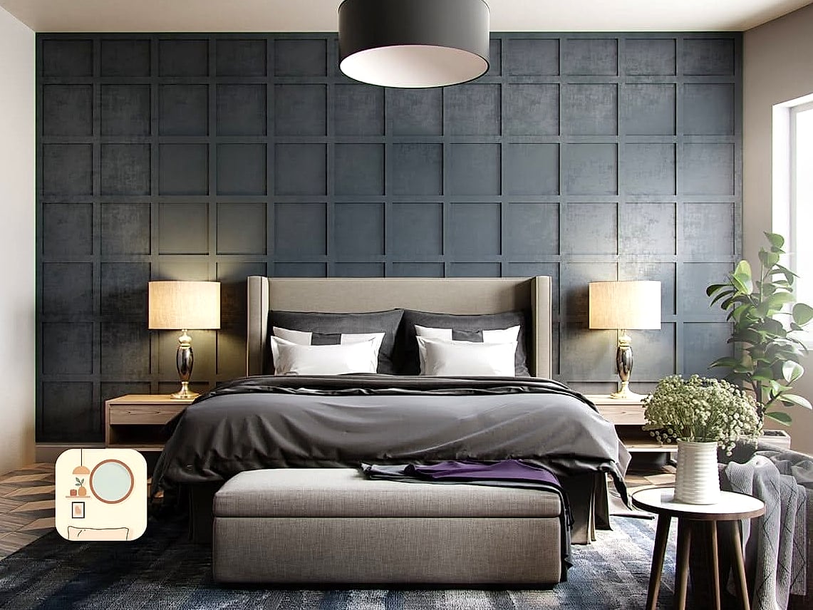 Grey Textured Wallpaper