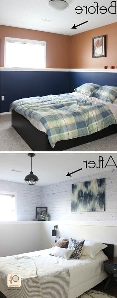 13 Bedroom Interior Before and After Transformations to Inspire 12 Guest Room Becomes a Multi-Purpose Office and Sleep Space