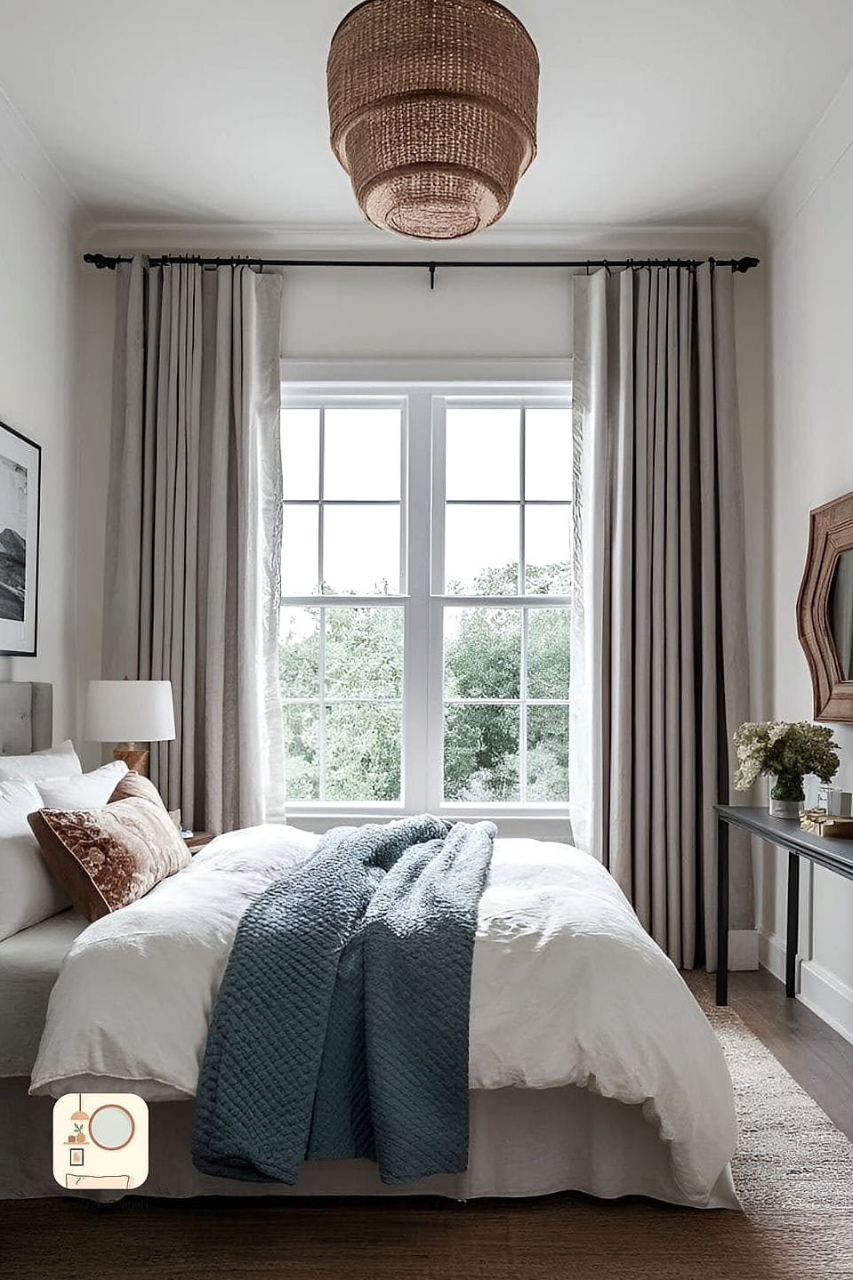 10 Bedroom Ideas For Small Rooms Ideas to Upgrade Your Home This Weekend 5 Hang Curtains High and Wide