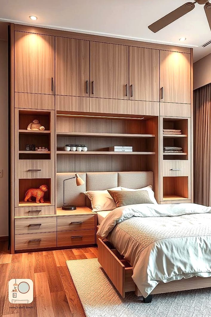 Hidden Storage That Reduces Visual Clutter