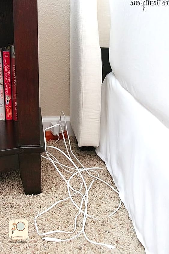 Hiding Cords and Electronics for a Cleaner Look