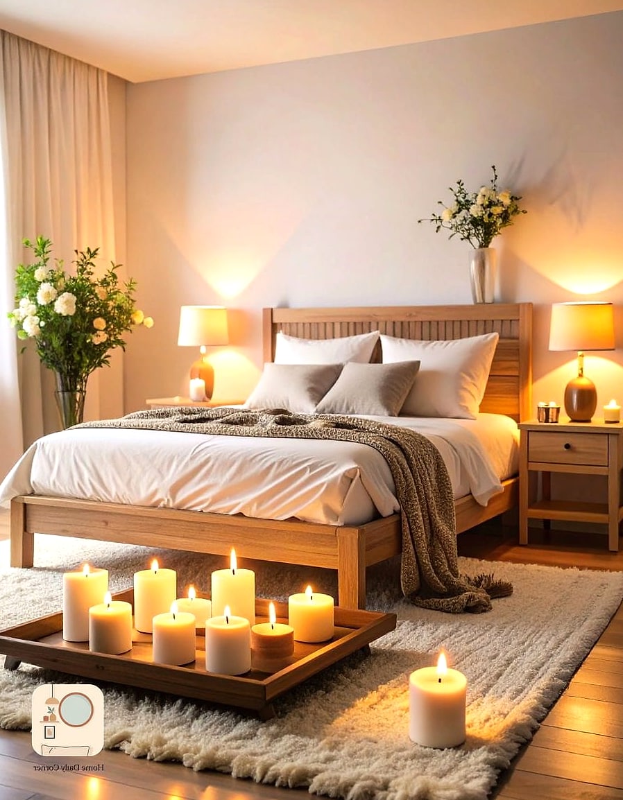 Incorporate Candles or Flameless Alternatives
