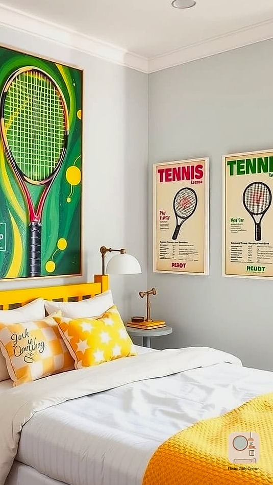Incorporate a Tennis or Golf-Themed Accent