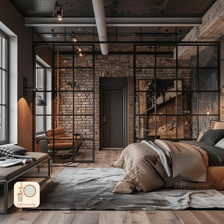 10 Small Master Bedrooms Decor Inspiration Boards You'll Want to Copy 10 The Industrial Loft Board