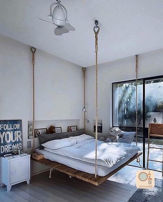 Install Floating Nightstands for a Modern, Airy Look