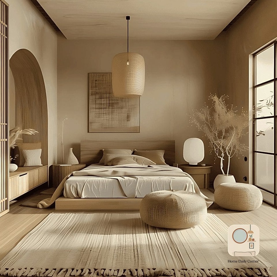 30 Cozy Bedroom Inspiration Boards You'll Want to Copy 8 Japandi Calm