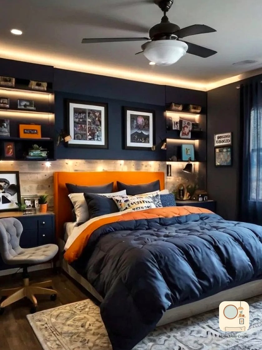 Layer in a Bold Accent Wall