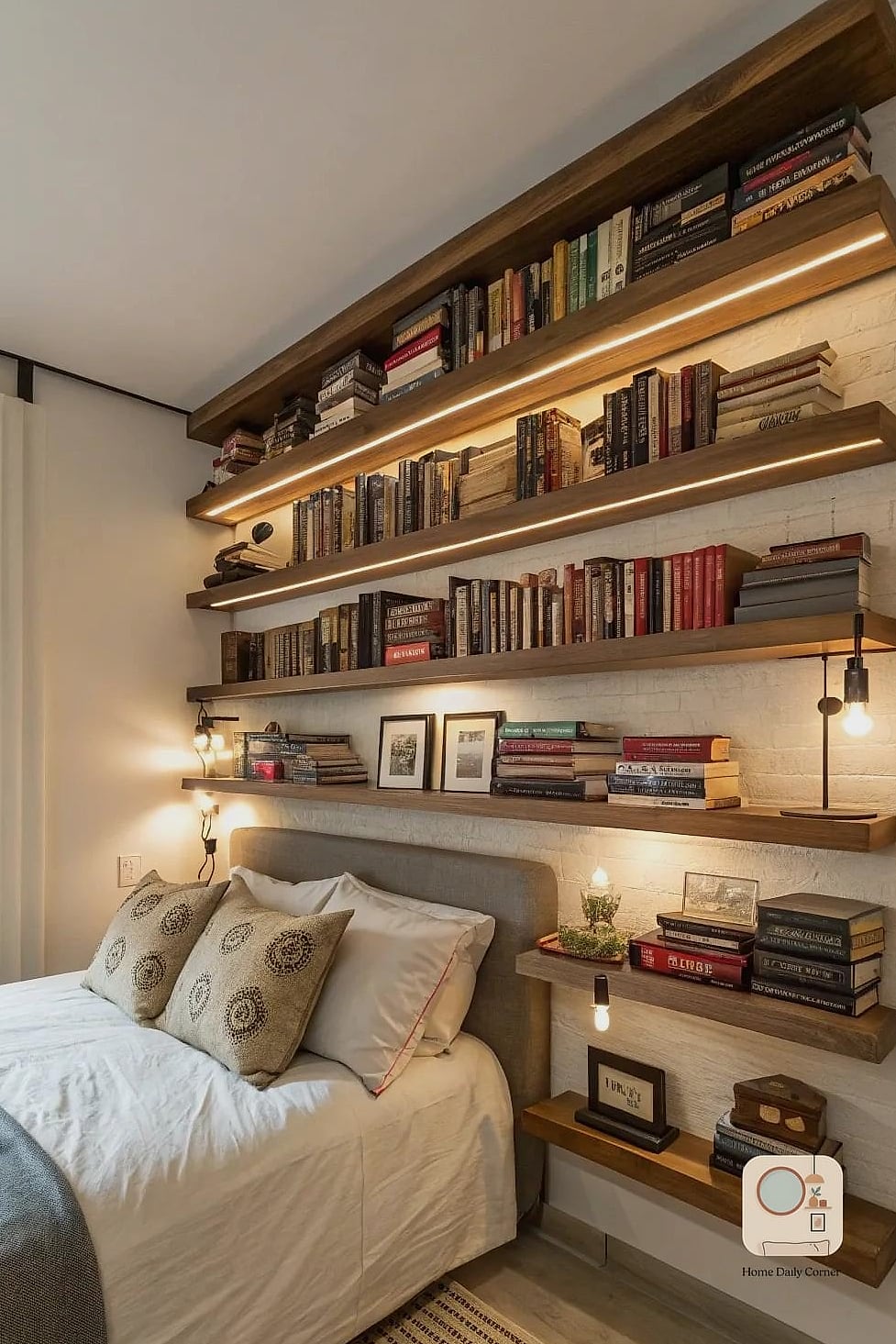 Layer Books Horizontally and Vertically