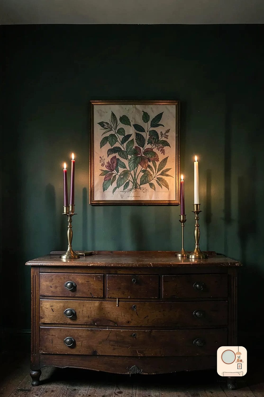 Layered Candlesticks in Brass