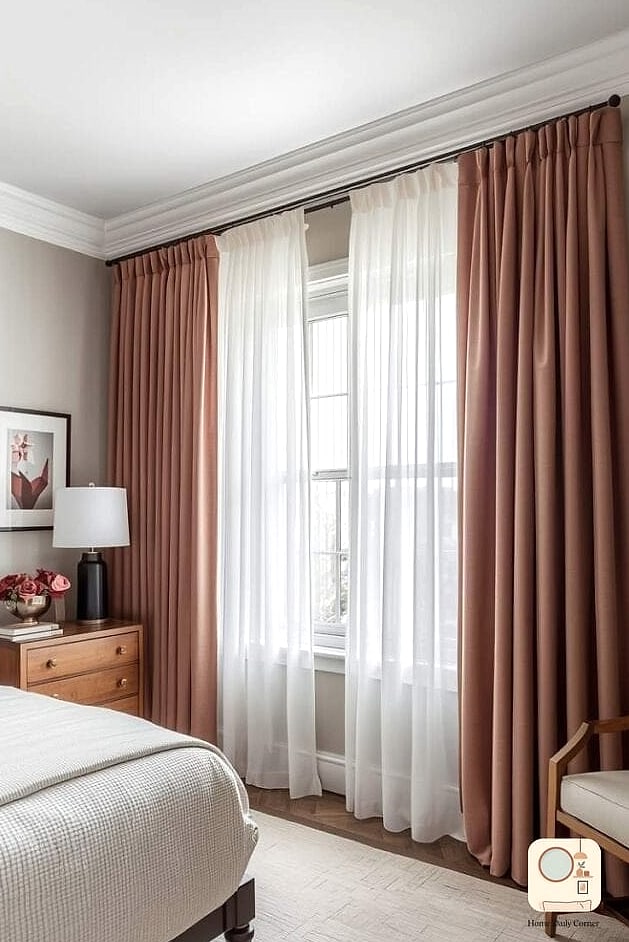 Layered Curtains for Depth