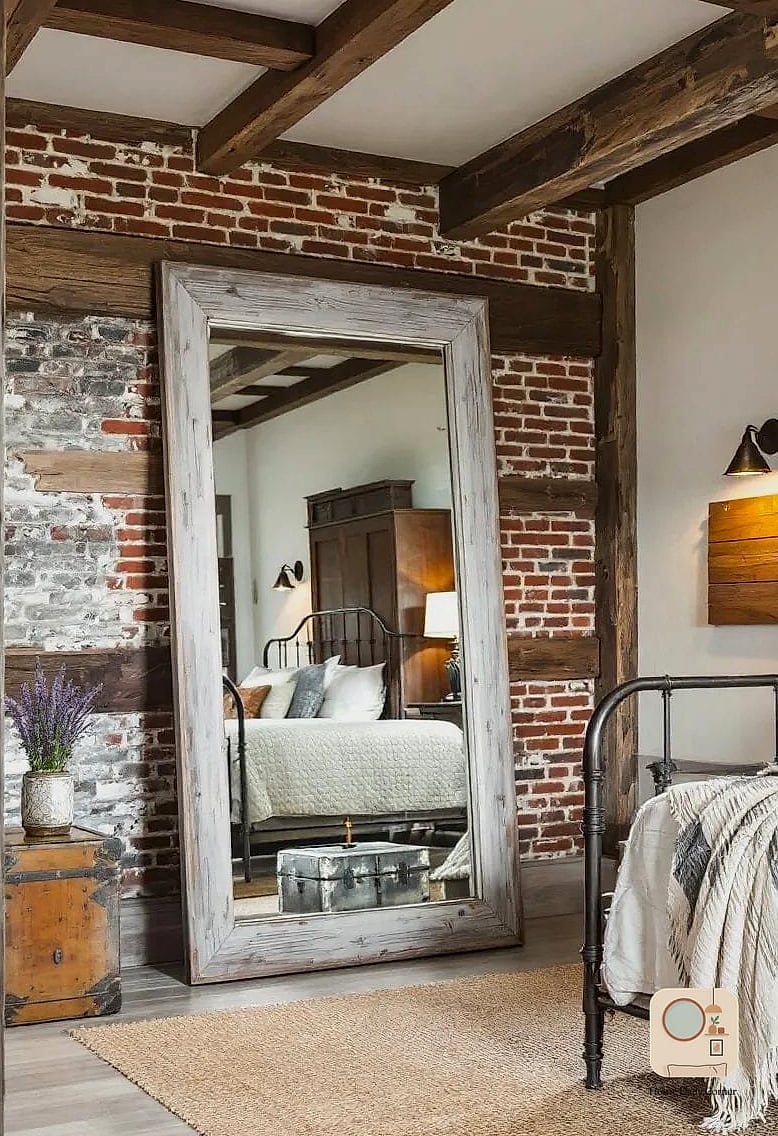 22 Stunning Bedroom Wall Decor Ideas Ideas for Every Budget 13 Layered Frames Leaning Against the Wall