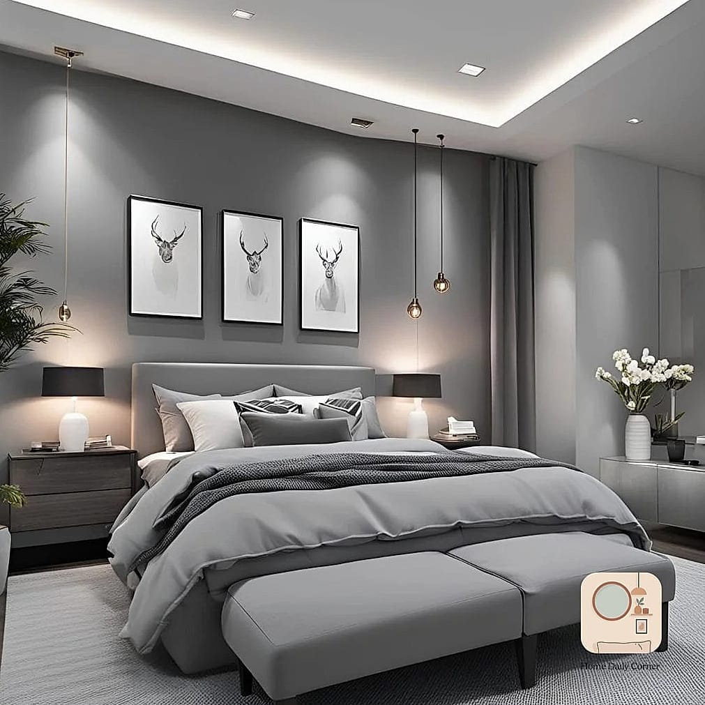 Layered Lighting Instead of a Single Overhead Fixture