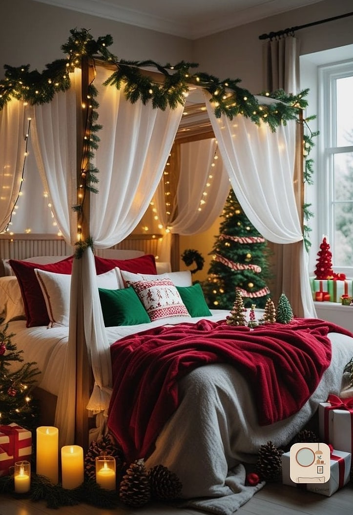 Layered Lighting with Candles and Lamps
