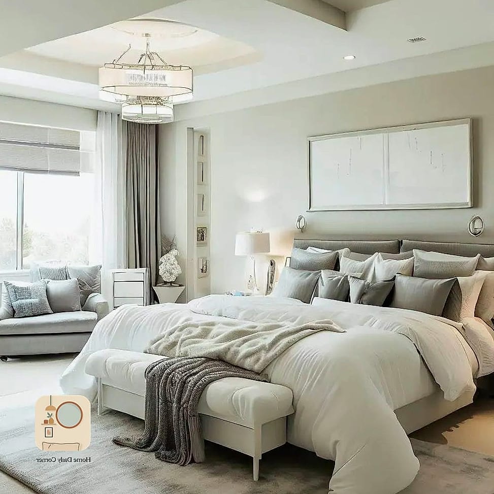 18 Stunning Room Ideas Bedroom Ideas for Every Budget 2 Layered Neutral Bedding for Instant Coziness