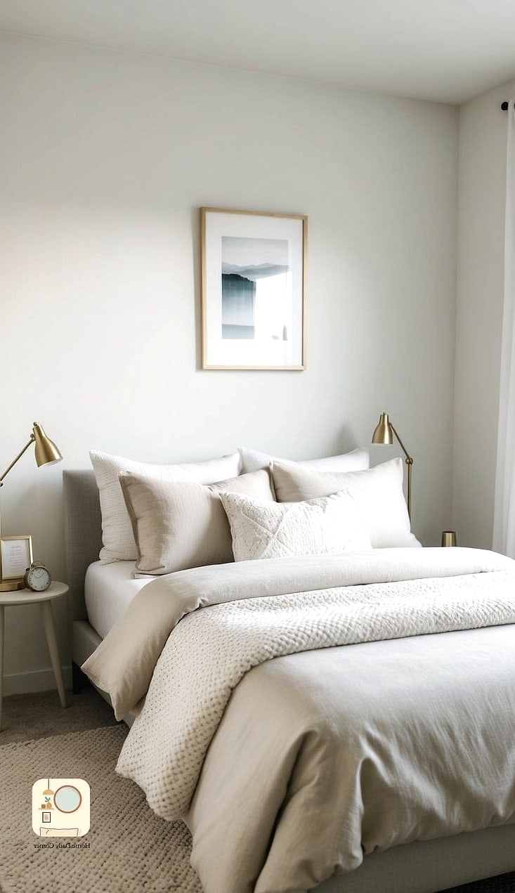 Layered Neutral Bedding with Texture