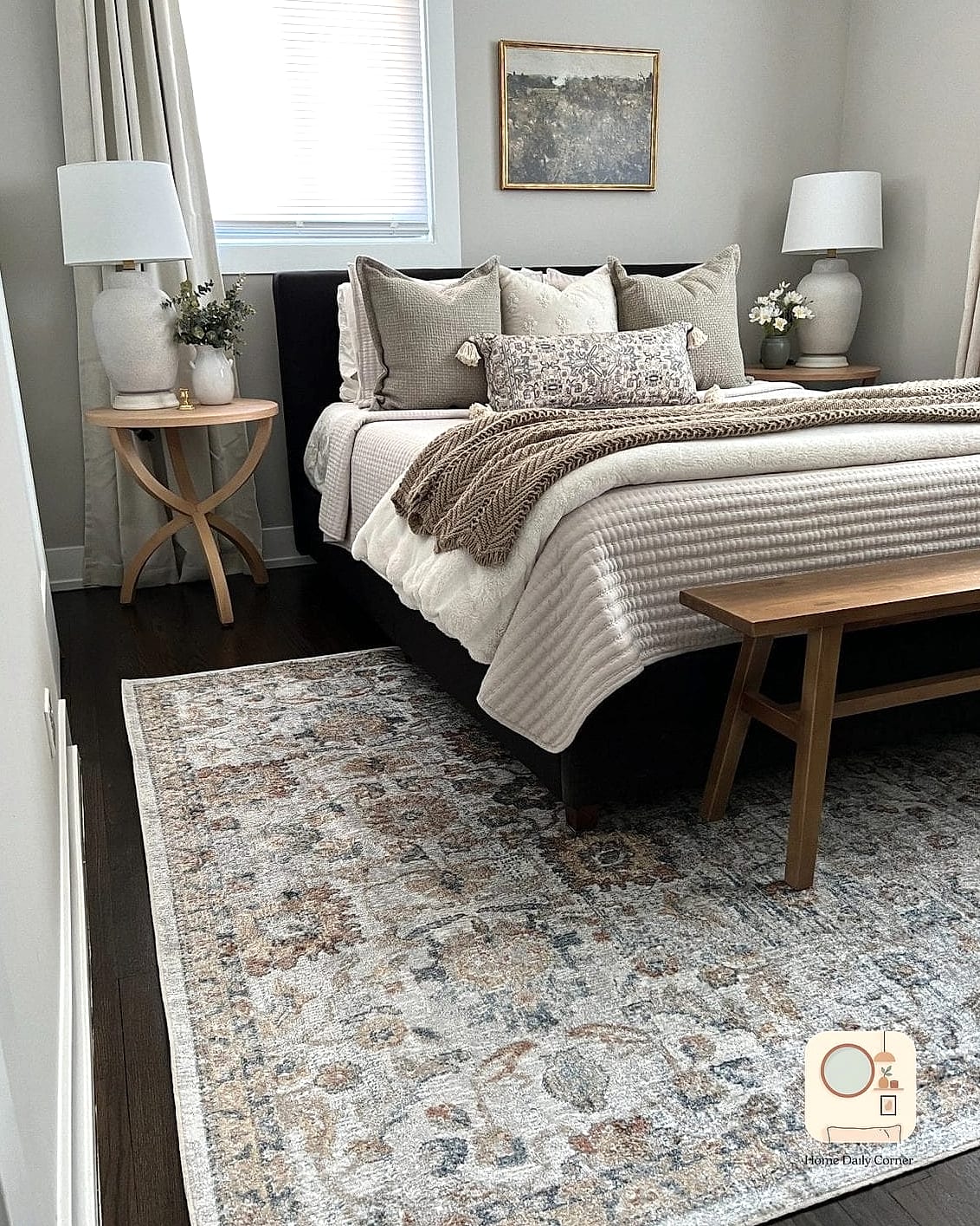 Layered Vintage Rugs
