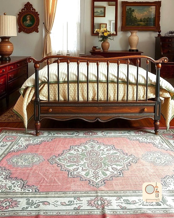 Layered Vintage Rugs