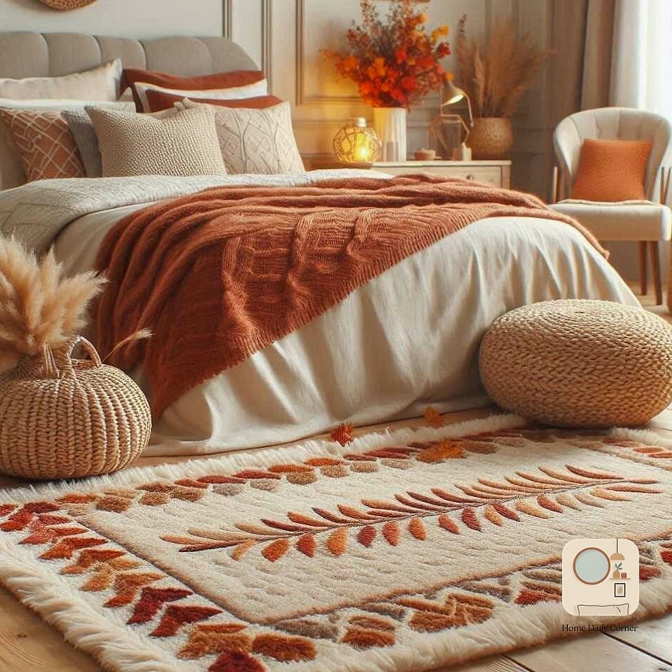 Layer Rugs for Extra Warmth