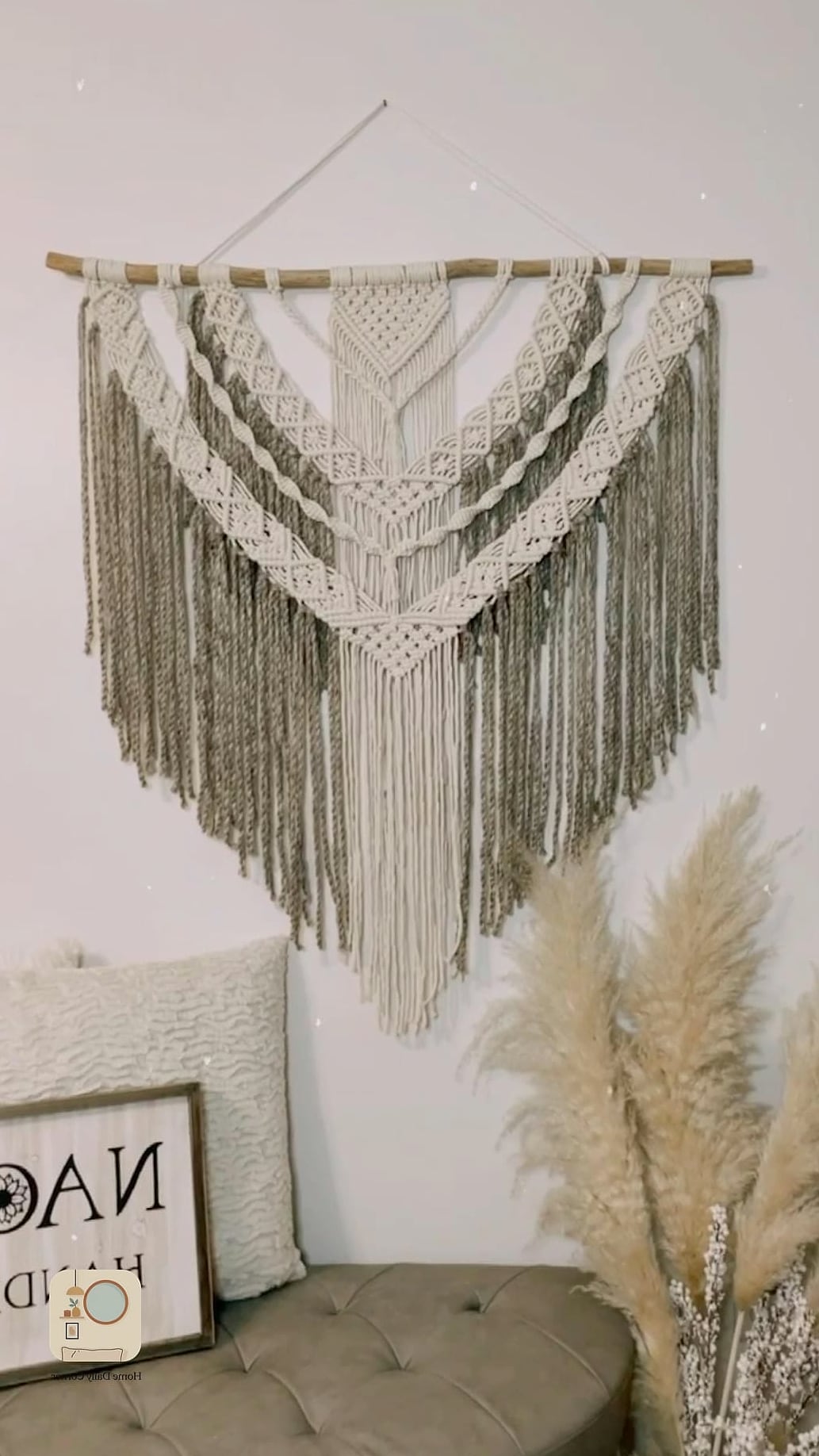 22 Beautiful Bohemian Bedroom Decor Inspiration Photos Worth Saving 3 Macrame Wall Hangings Above the Headboard