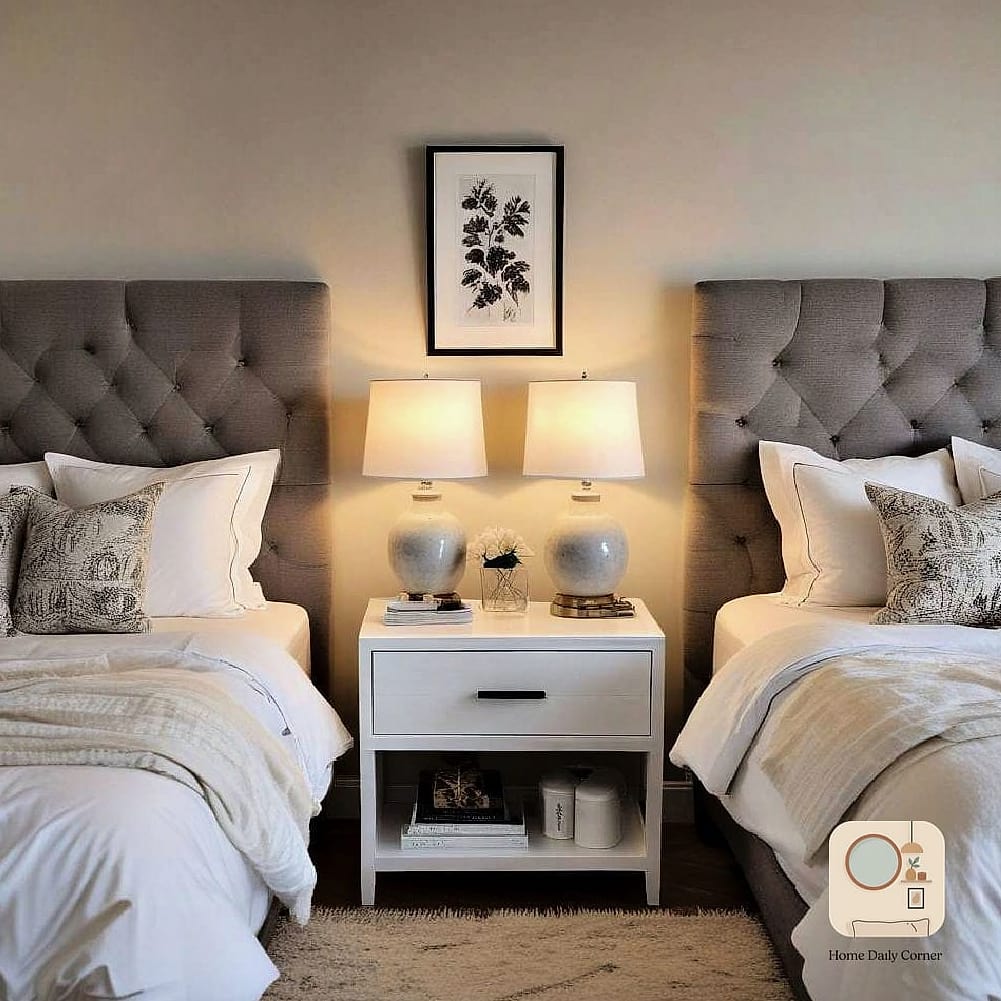 30 Cute Bedroom Ideas Tips From Top Interior Designers 16 Matching Nightstand Lamps