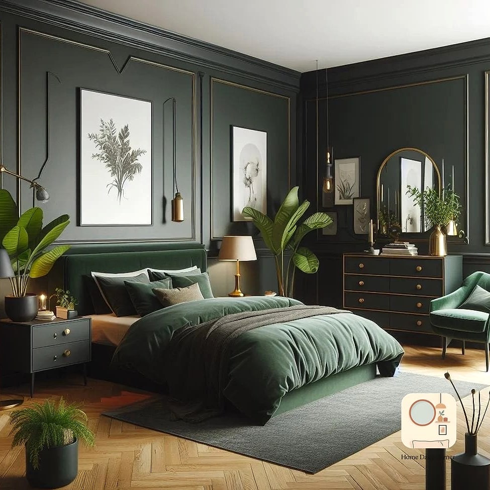 15 Green Bedroom Ideas Before and After Transformations to Inspire 11 Matte Green Furniture Refresh