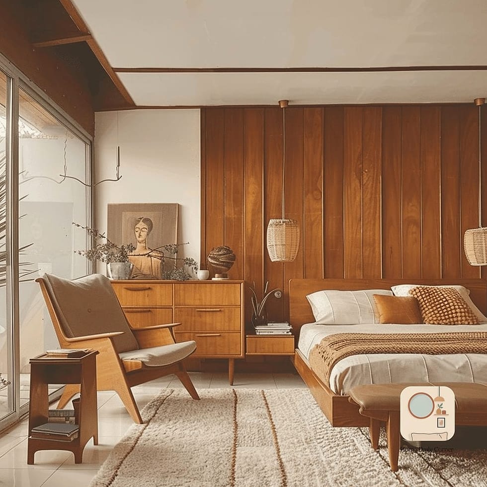 Mid-Century Modern Bedroom