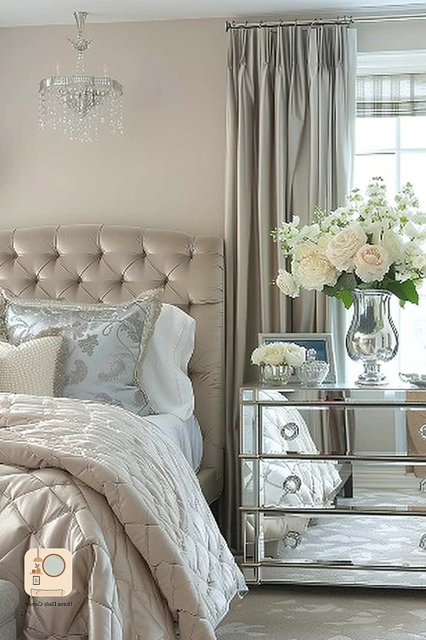 Mirrored Furniture Accents