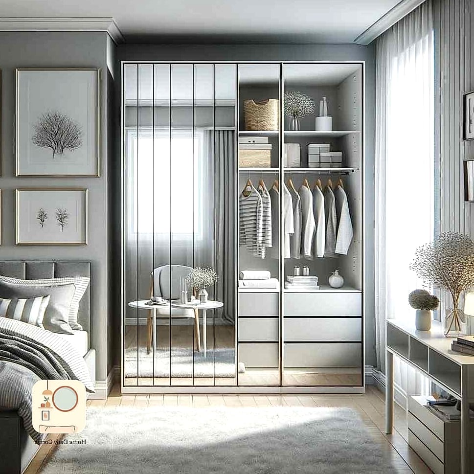 Mirrored Wardrobe Doors