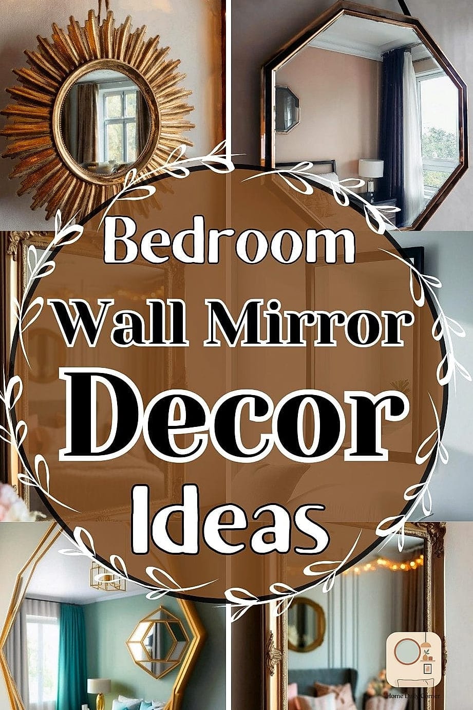A Mirror as the Main Wall Feature