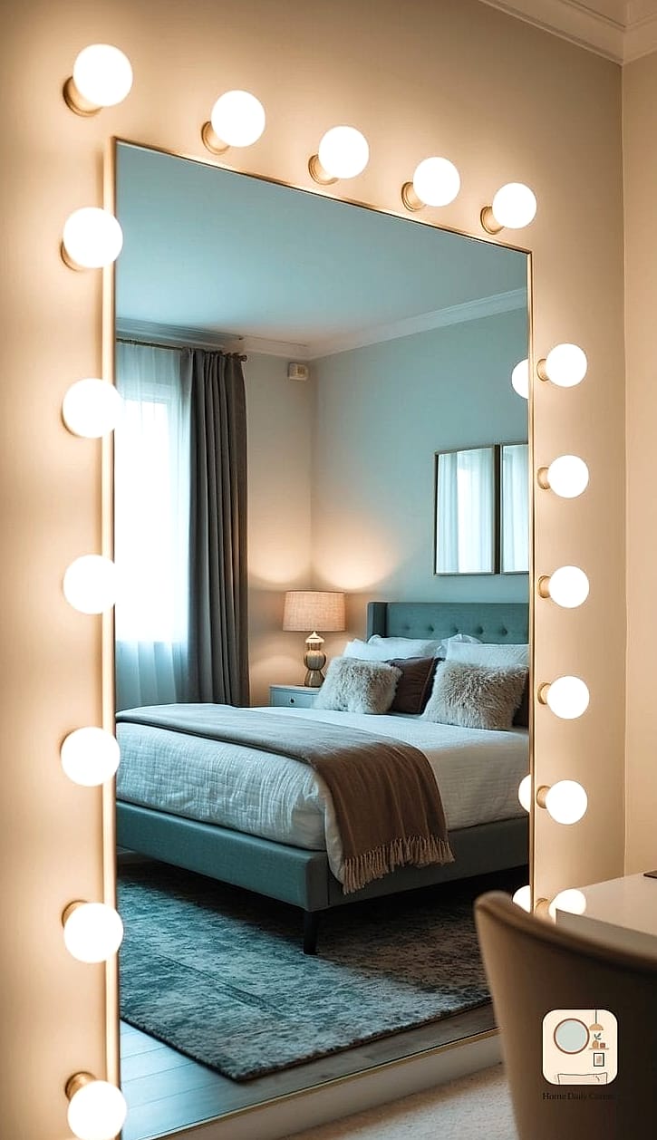 Mirrors to Bounce Light Around the Room