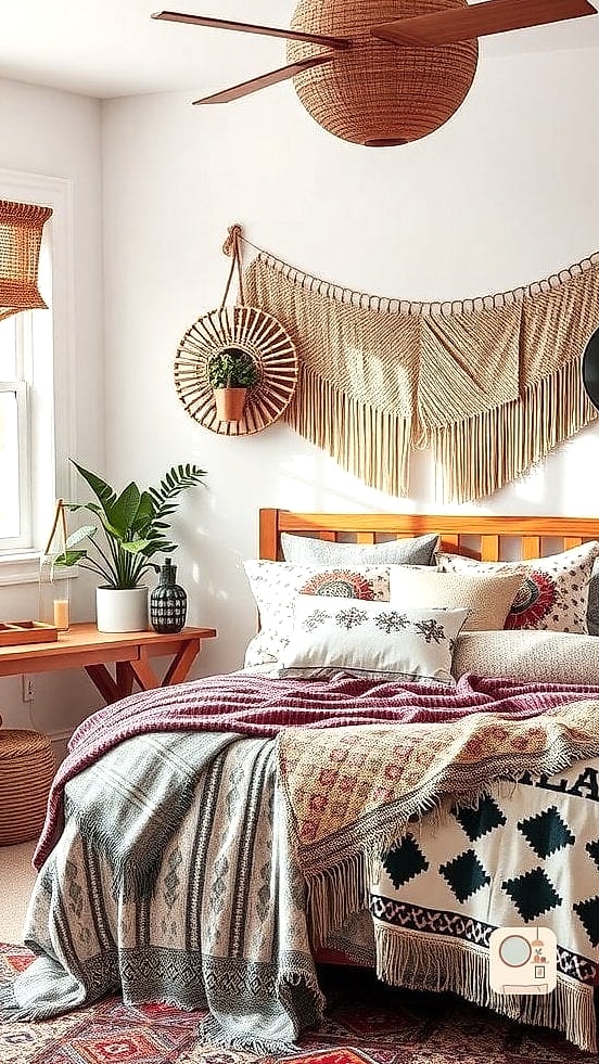 Mixed Patterned Pillows