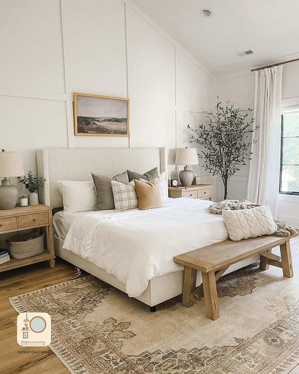The Modern Farmhouse Bedroom