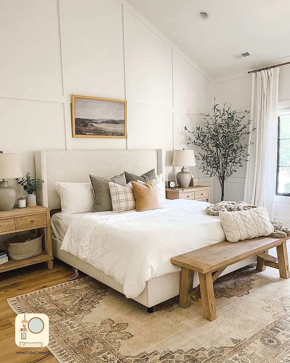 10 Small Master Bedrooms Decor Inspiration Boards You'll Want to Copy 7 The Modern Farmhouse Board