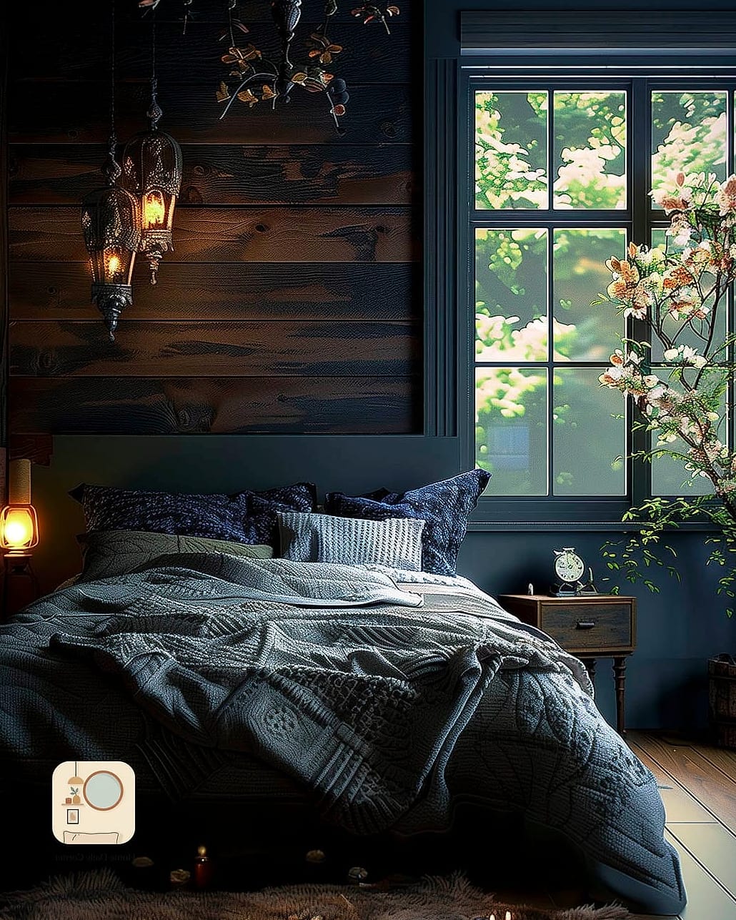 17 Cozy Bedroom Ideas Designs You Need to See Right Now 10 Moody Dark Paint with Warm Undertones
