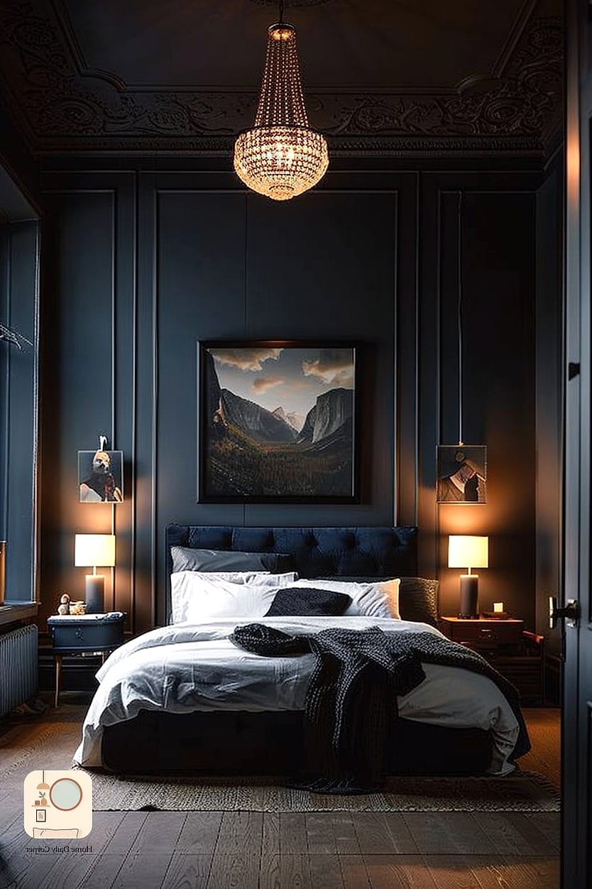 Moody Dark Paint with Matte Finish
