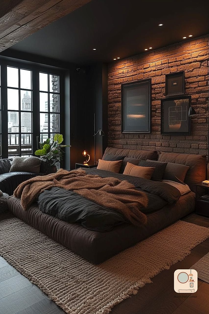Moody Dark Green Walls