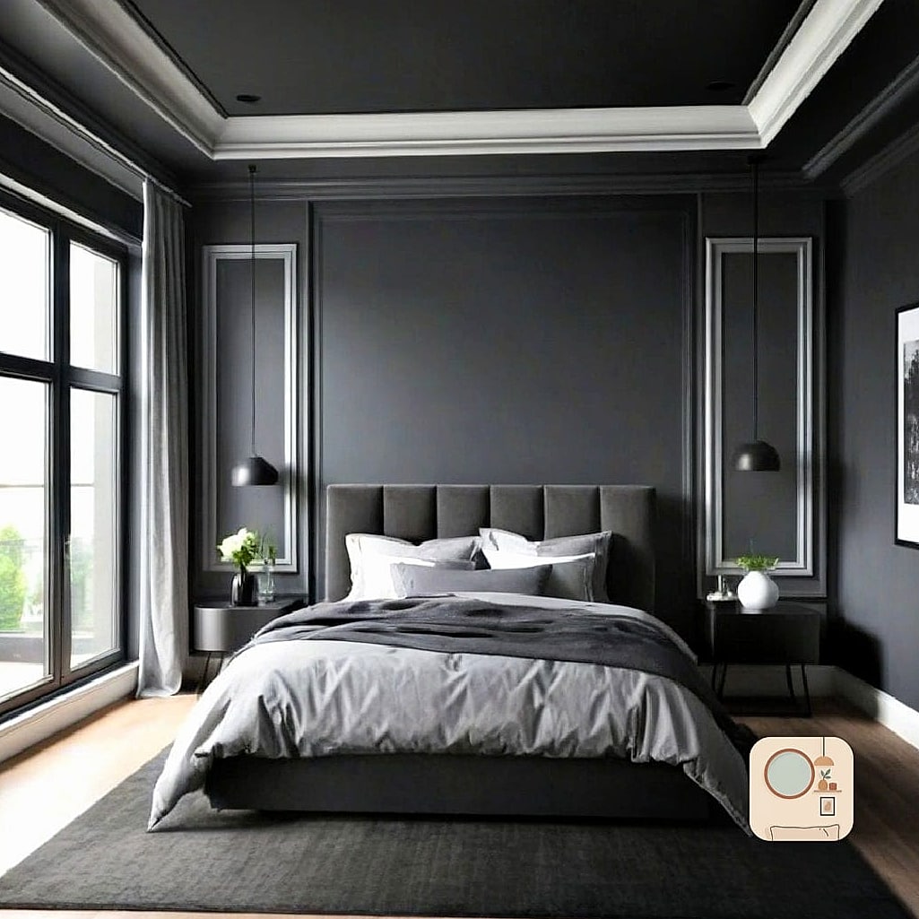 Moody Grey Ceiling for Unexpected Drama